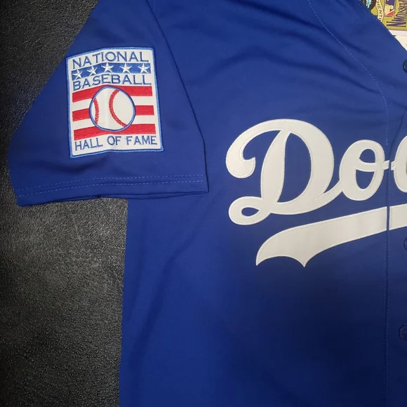 Fernando Valenzuela Jersey Los Angeles Dodgers 1981 Throwback Blue Stitc… - Picture 4 of 4